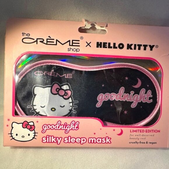 The Creme Shop x Hello Kitty Moon Star Limited Edition Silky Sleep Mask New - Picture 1 of 7